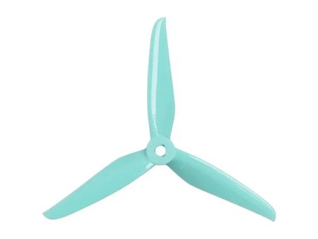 Foxeer DalProp Cyclone Triblade T5143.5 V2 Propeller 2 Pair CW+CCW-Teal Online Hot Sale