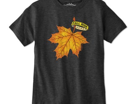 Fall Risk Leaf Youth T-Shirt Online