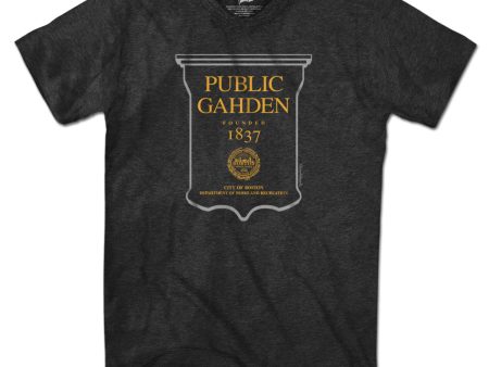 Boston Public Gahden Sign T-Shirt For Discount