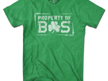 Property of BOS Shamrock Graffiti T-Shirt Online now