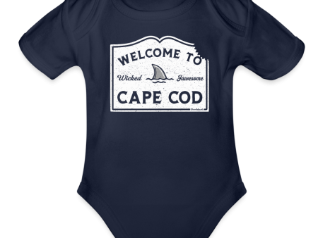 Welcome To Cape Cod Sign Infant One Piece Fashion