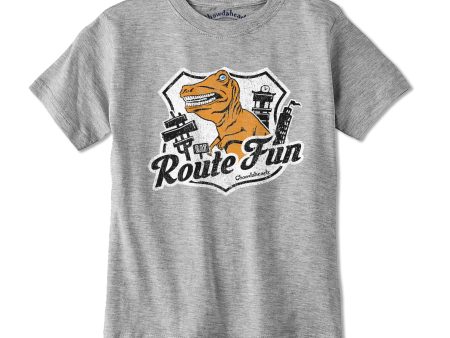 Route Fun Youth T-Shirt Cheap