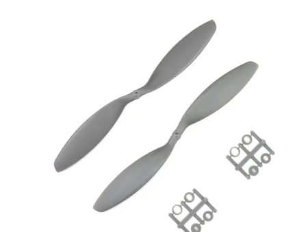 1238 HD Glass Fiber Nylon Propellers 1CW+1CCW - (1pair) - Grey. Online