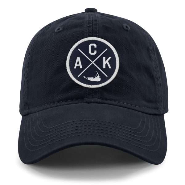 Nantucket ACK Emblem Dad Hat Online now