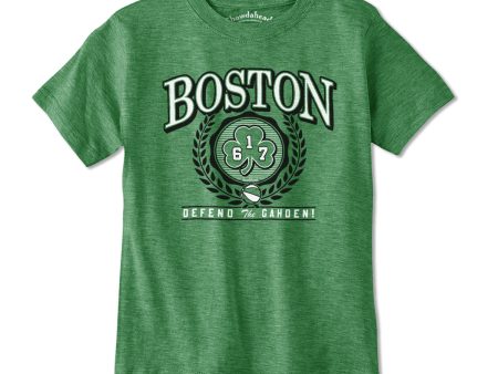 Boston Shamrock Undergrad Youth T-shirt Online