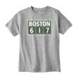 Boston 617 Scoreboard Youth T-Shirt Online now