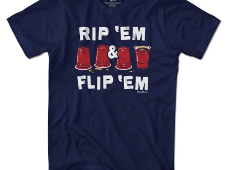 Rip  Em & Flip  Em Flip Cup T-Shirt Fashion