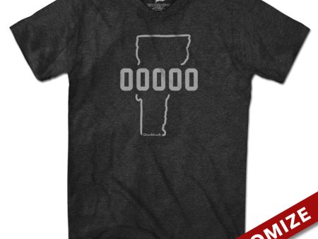 Custom Vermont Zip Code T-Shirt Online