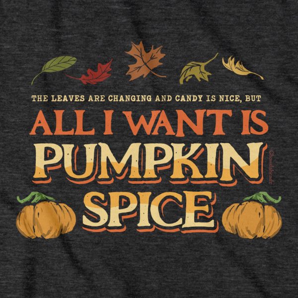 All I Want Is Pumpkin Spice T-Shirt Supply