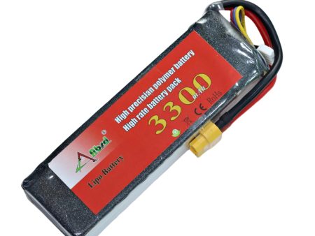 11.1V 3300mAh 3S 30C Lipo Battery With XT60 Plug (Brand ABSD). For Discount