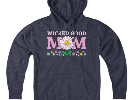 Wicked Good Mom Flowers Hoodie For Sale