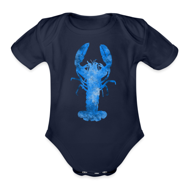 Blue Lobster Watercolor Infant One Piece Supply