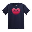 Boston Heart Retro Skyline Youth T-Shirt Supply