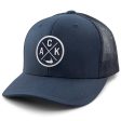 Nantucket ACK Emblem Classic Snapback Trucker on Sale