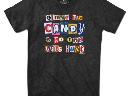 Gimme The Candy Ransom Note T-Shirt Online Hot Sale