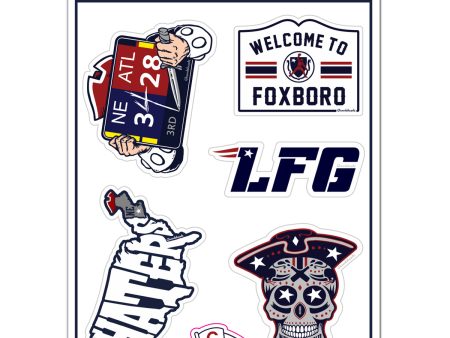 Foxboro Faithful Sticker Pack For Cheap