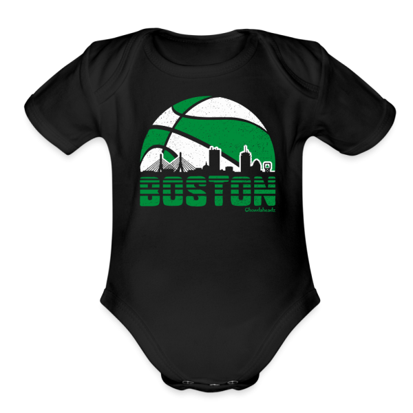 Boston Basketball Skyline Infant One Piece Online