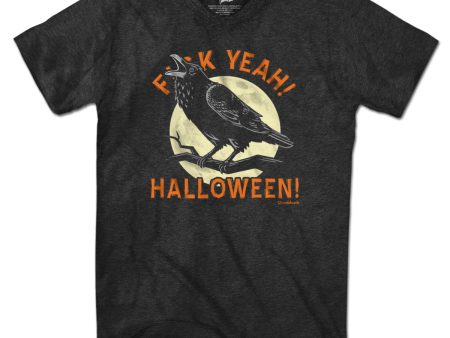 F Yeah! Halloween! Raven T-Shirt Online Sale