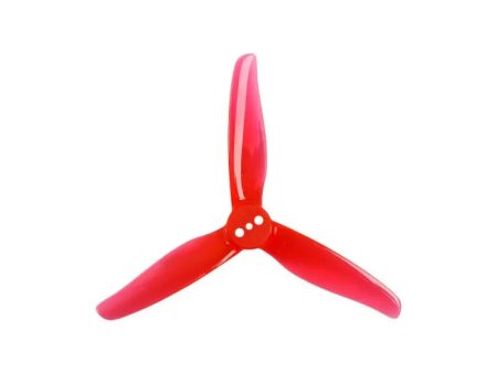 Foxeer DalProp Cyclone Triblade T3018 Propeller 4 Pair CW+CCW-Crystal Red Hot on Sale