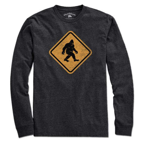 Bigfoot Crossing Sign T-Shirt Supply