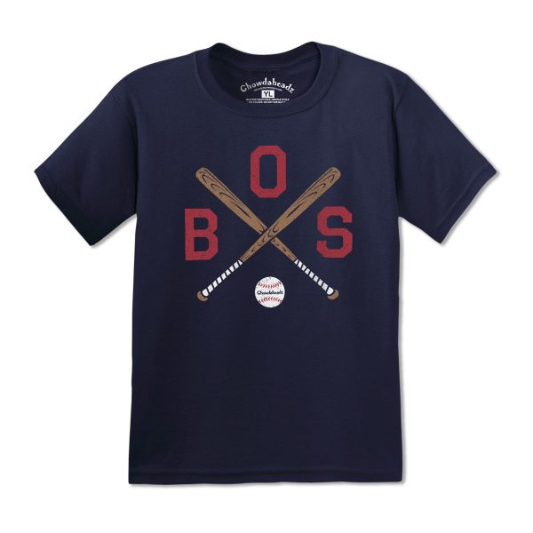 BOS Cross Bats Youth T-Shirt Sale