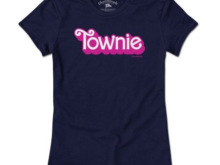 Townie Pink Logo T-Shirt For Sale