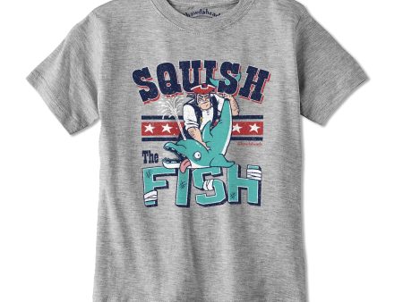 Squish The Fish New England Youth T-Shirt Online now