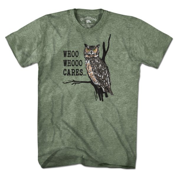 Who Whoo Cares... T-Shirt For Discount