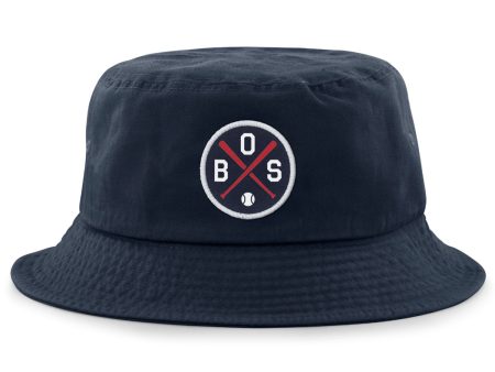 BOS Baseball Emblem Bucket Hat Online Sale