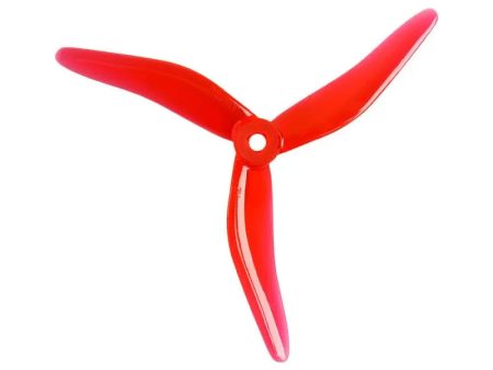 Foxeer Dalprop Nepal Triblade N2 Propeller 2 Pair CW+CCW-Crystal Red Hot on Sale