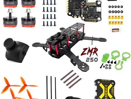 ZMR250 Freestyle 3s-4s Analog FPV Drone Kit Online now