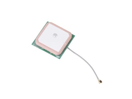 25x25x8mm 28db High Gain 5cm Length Built-in Ceramic Active GPS Antenna for NEO-6M NEO-7M NEO-8M on Sale