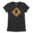 Bigfoot Crossing Sign T-Shirt Supply