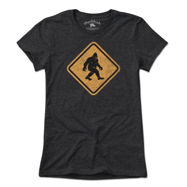 Bigfoot Crossing Sign T-Shirt Supply