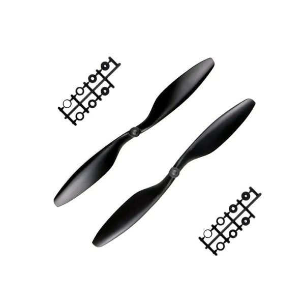 1045 Nylon Black Propellers 1CW+1CCW - (1Pair). Online now