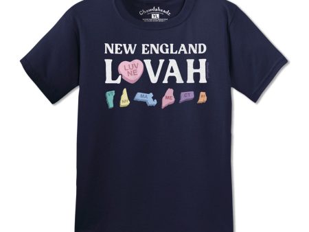 New England Lovah Candies Youth T-Shirt Hot on Sale