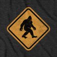 Bigfoot Crossing Sign T-Shirt Supply