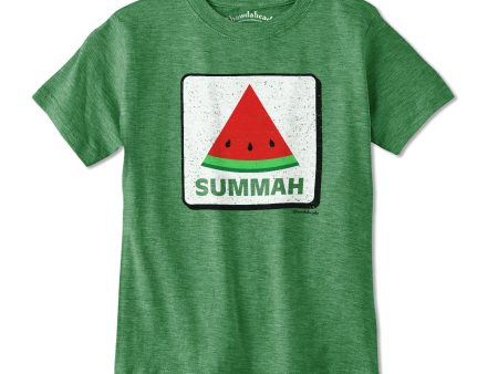 Watermelon Summah Sign Youth T-shirt Online Hot Sale