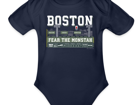 Boston Green Monstah Skyline Infant One Piece Online Hot Sale