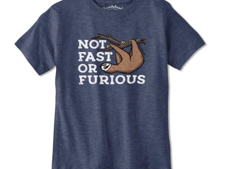 Not Fast Or Furious Youth T-shirt Fashion