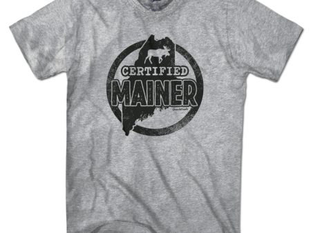 Certified Mainer T-Shirt For Discount