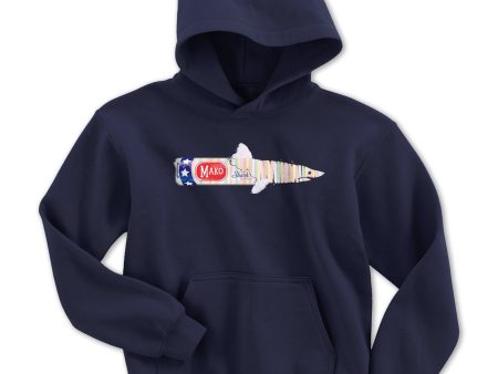 Mako Shark Youth Hoodie Online Hot Sale