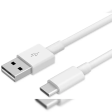 USB to C-type Data line Charger Cable - (White). Cheap