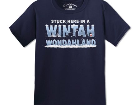 Stuck Here In A Wintah Wondahland Youth T-Shirt Online