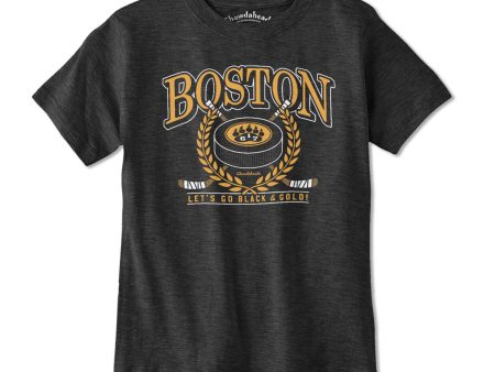 Boston Hockey Undergrad Youth T-Shirt Hot on Sale