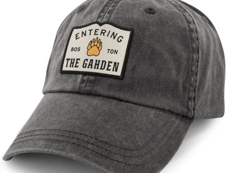 Entering The Gahden Bear Paw Patch Washed Dad Hat on Sale