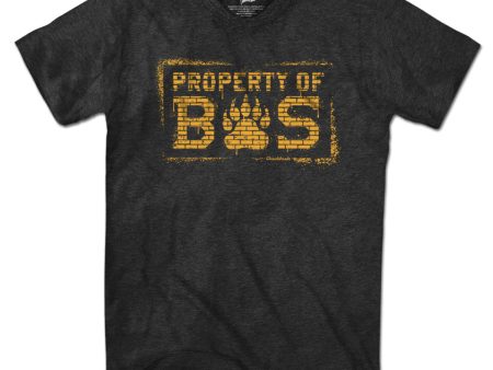 Property of BOS Bear Paw Graffiti T-Shirt Hot on Sale