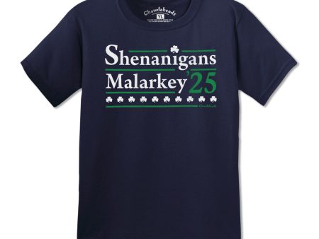 Shenanigans and Malarkey 2025 Youth T-Shirt Online now