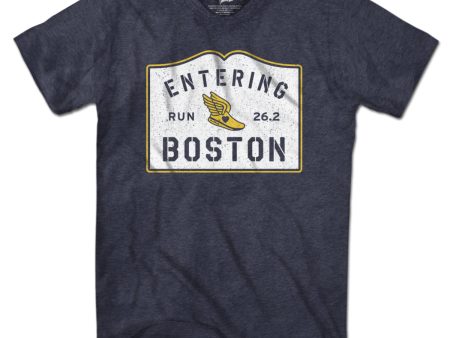 Entering Boston Run 26.2 T-Shirt Online