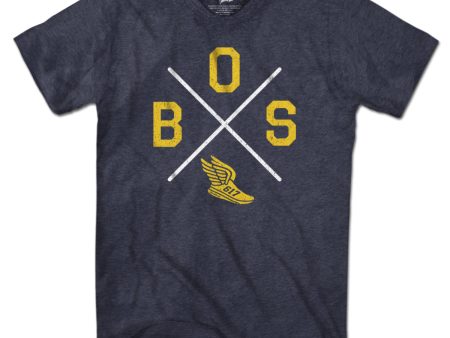 BOS Sneaker Crossed Out T-Shirt Fashion